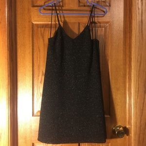 Medium black and gold Sparkles dress Angie